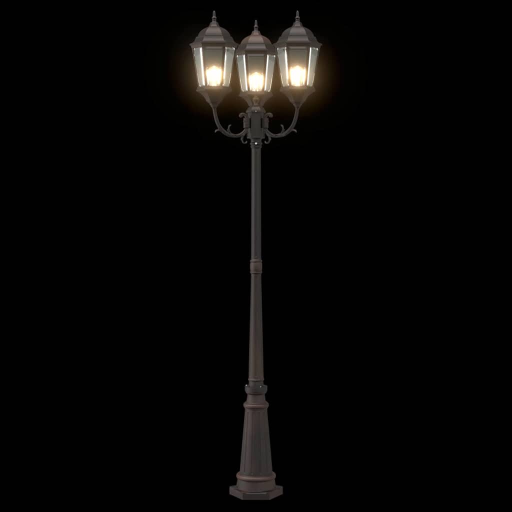 Tuinverlichting Brons 61 x 53 x 235 cm Aluminium en Glas