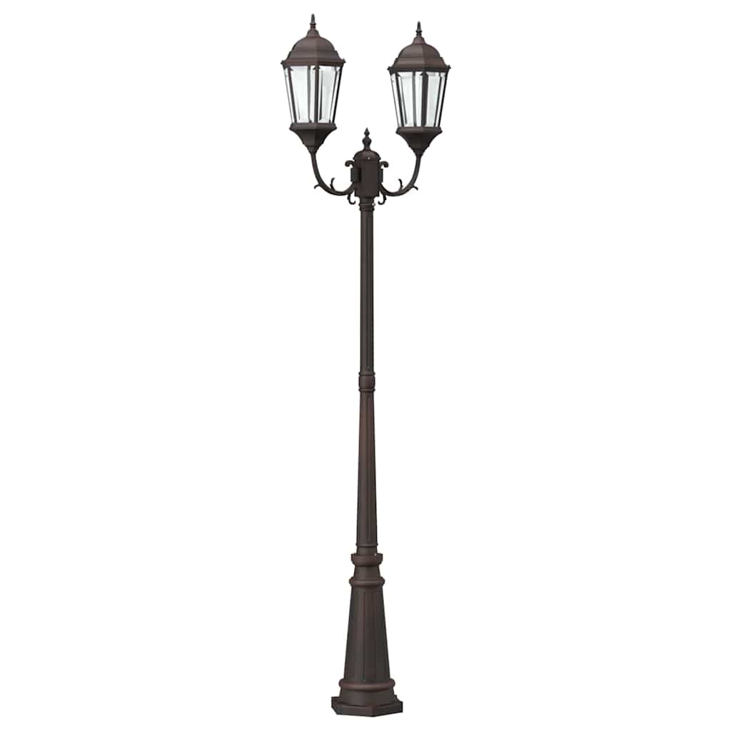 Tuinverlichting Brons 68 x 20 x 235 cm Aluminium en Glas