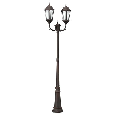 Tuinverlichting Brons 68 x 20 x 235 cm Aluminium en Glas