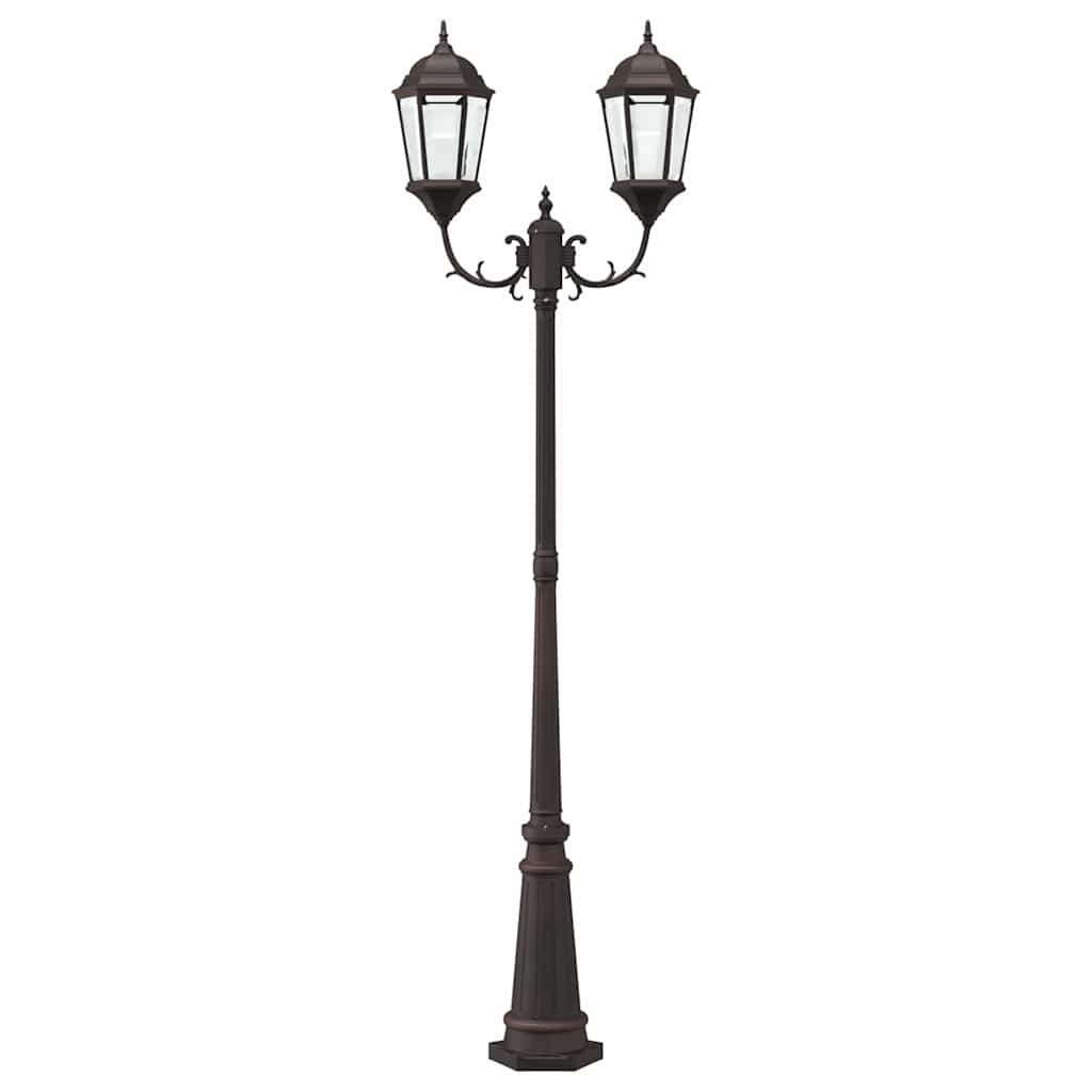Tuinverlichting Brons 68 x 20 x 235 cm Aluminium en Glas