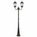 Tuinverlichting Brons 68 x 20 x 235 cm Aluminium en Glas