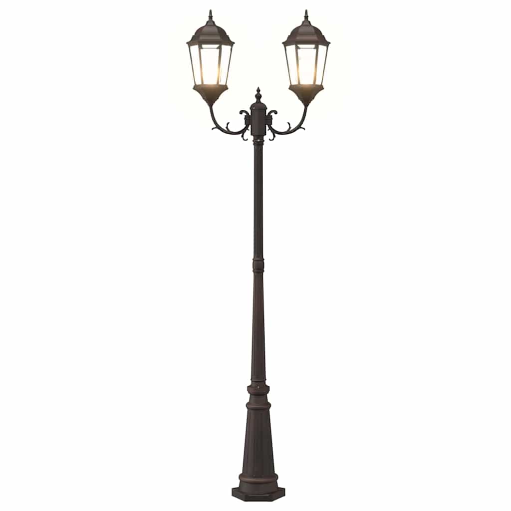 Tuinverlichting Brons 68 x 20 x 235 cm Aluminium en Glas