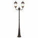 Tuinverlichting Brons 68 x 20 x 235 cm Aluminium en Glas