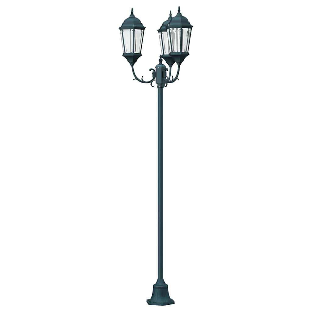 Tuinverlichting Vintage Geborsteld Groen 57 x 49 x 241 cm
