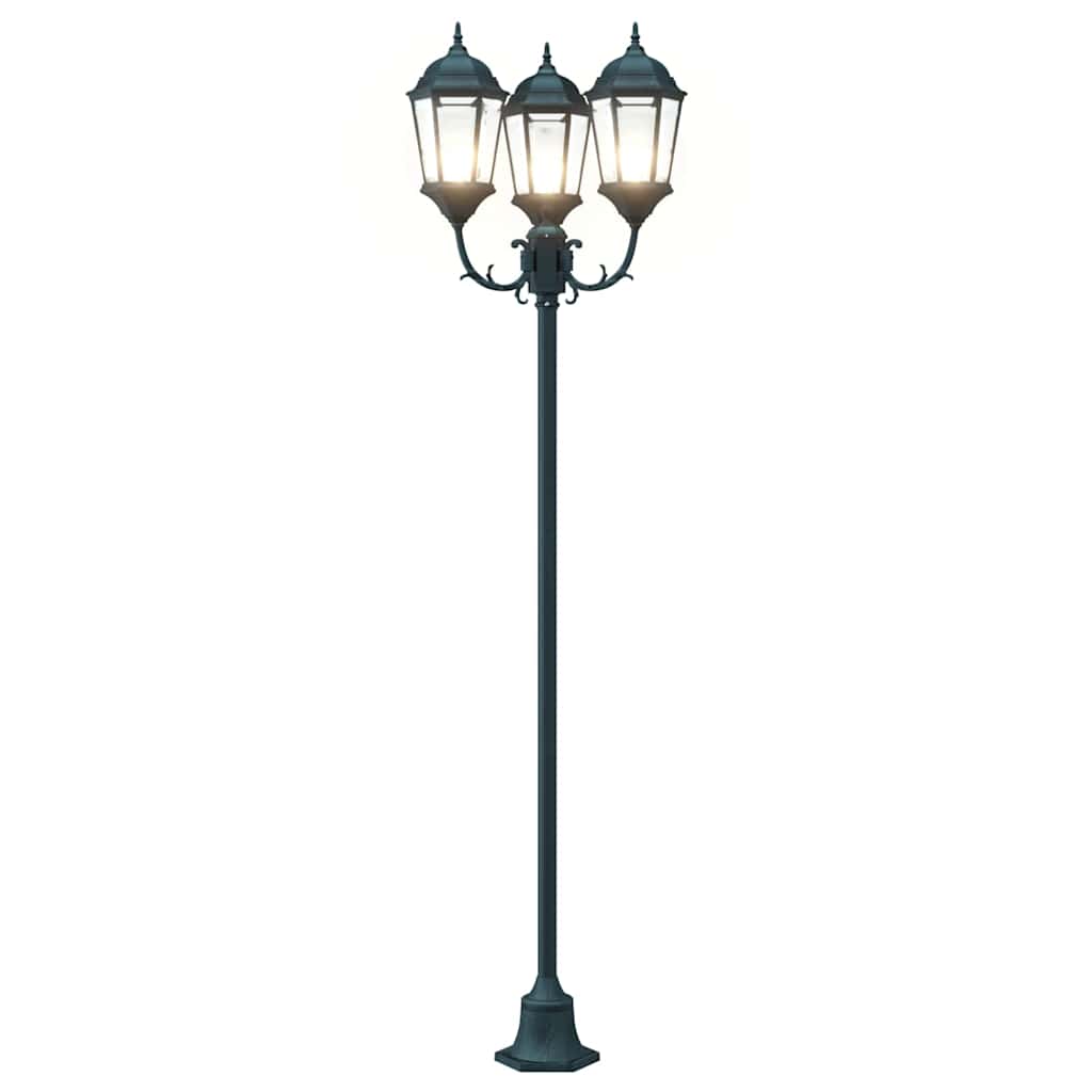 Tuinverlichting Vintage Geborsteld Groen 57 x 49 x 241 cm