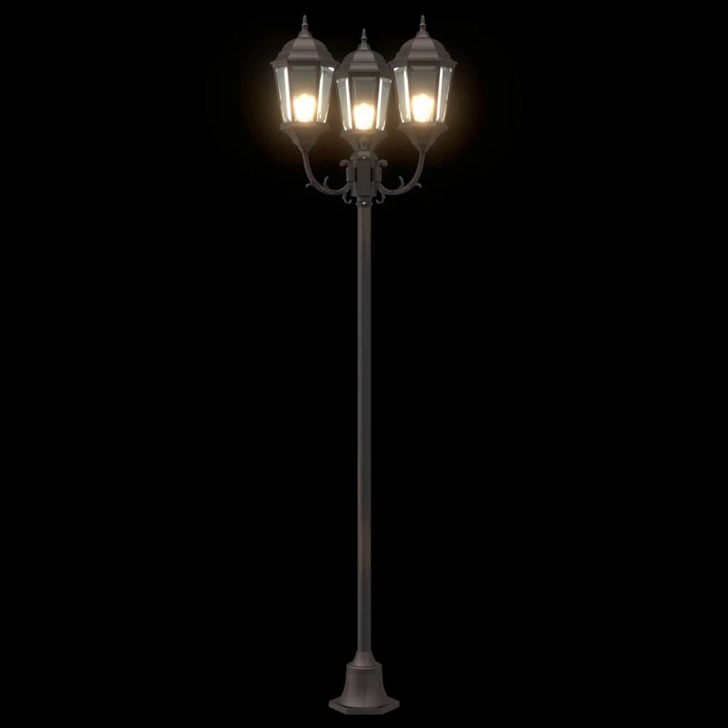 Tuinverlichting Brons 57 x 49 x 241 cm Aluminium en Glas