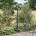 Tuinverlichting Vintage Geborsteld Groen 68 x 20 x 235 cm