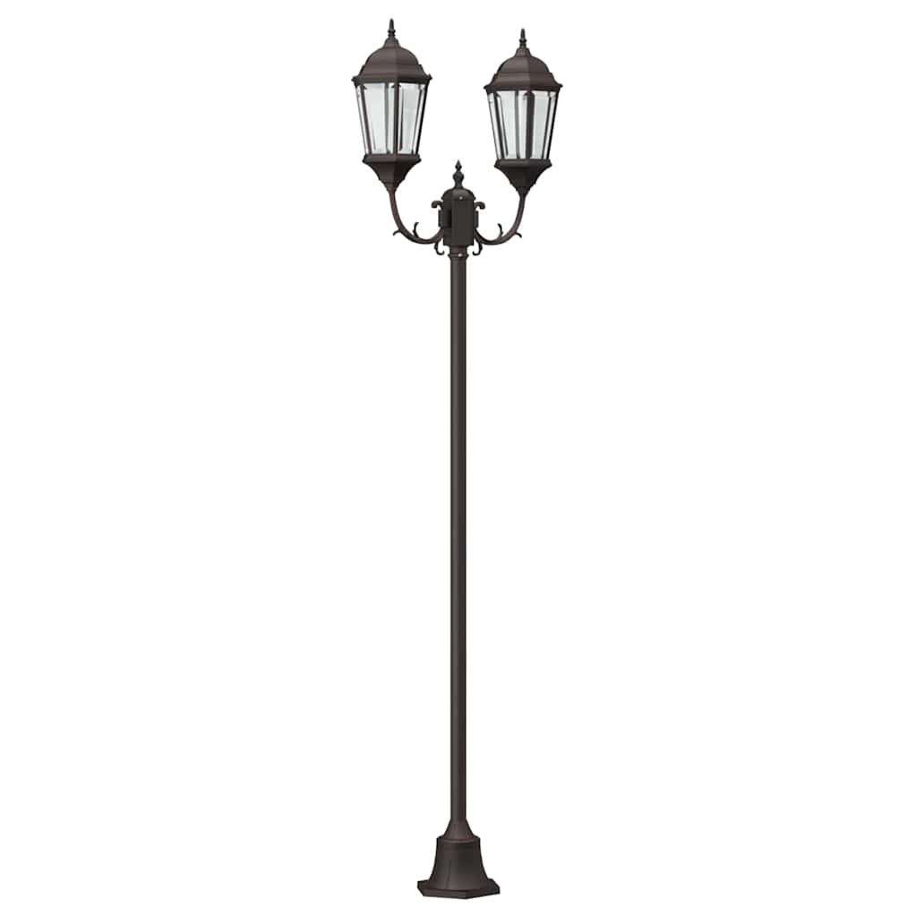 Tuinverlichting Brons 68 x 20 x 235 cm Aluminium en Glas