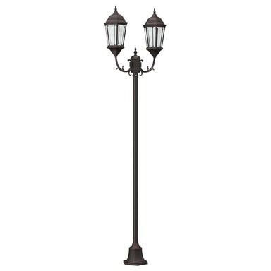 Tuinverlichting Brons 68 x 20 x 235 cm Aluminium en Glas