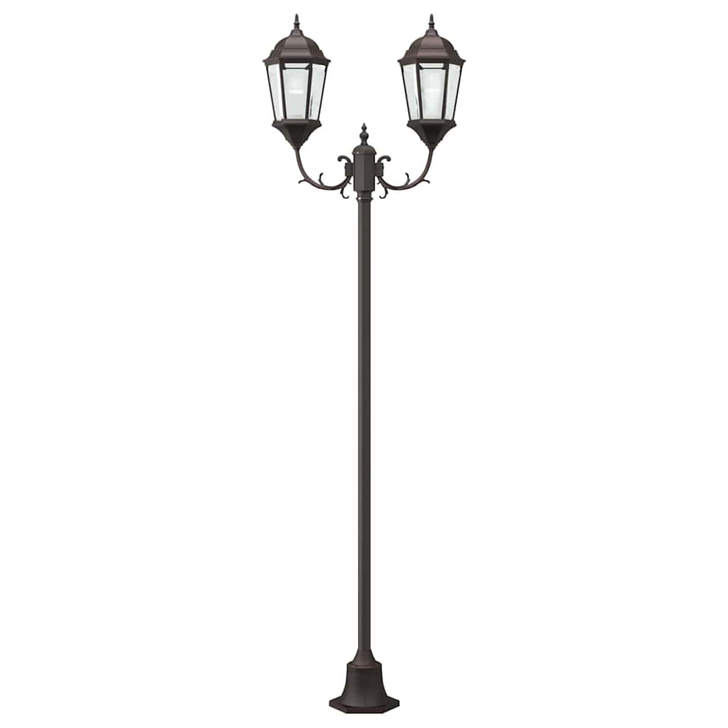 Tuinverlichting Brons 68 x 20 x 235 cm Aluminium en Glas
