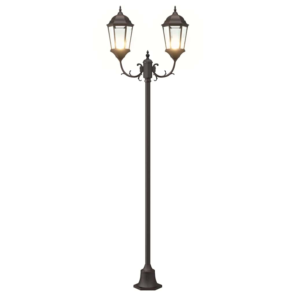 Tuinverlichting Brons 68 x 20 x 235 cm Aluminium en Glas