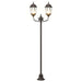 Tuinverlichting Brons 68 x 20 x 235 cm Aluminium en Glas