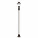 Tuinverlichting Brons 68 x 20 x 235 cm Aluminium en Glas