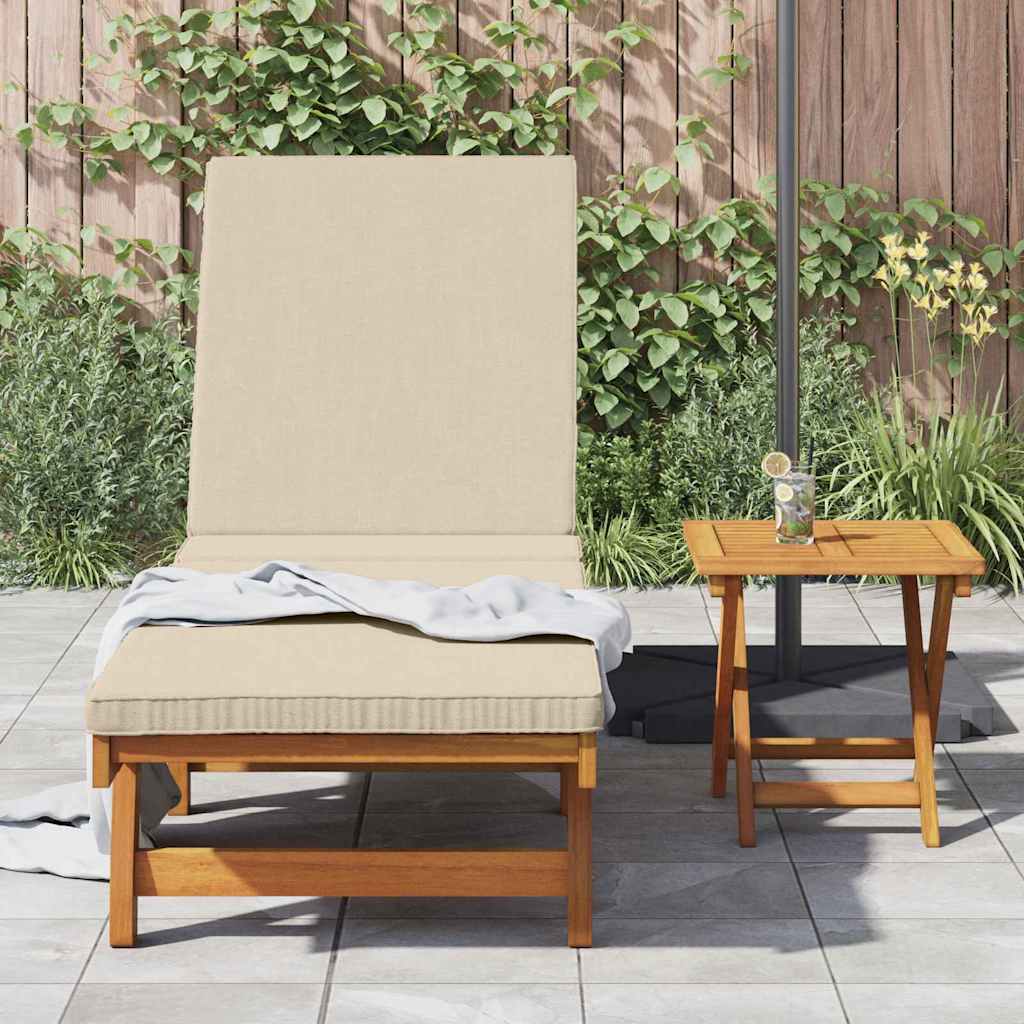 Ligstoel Bruin 199 x 63 x 85 cm Massief Acaciahout