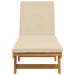 Ligstoel Bruin 199 x 63 x 85 cm Massief Acaciahout