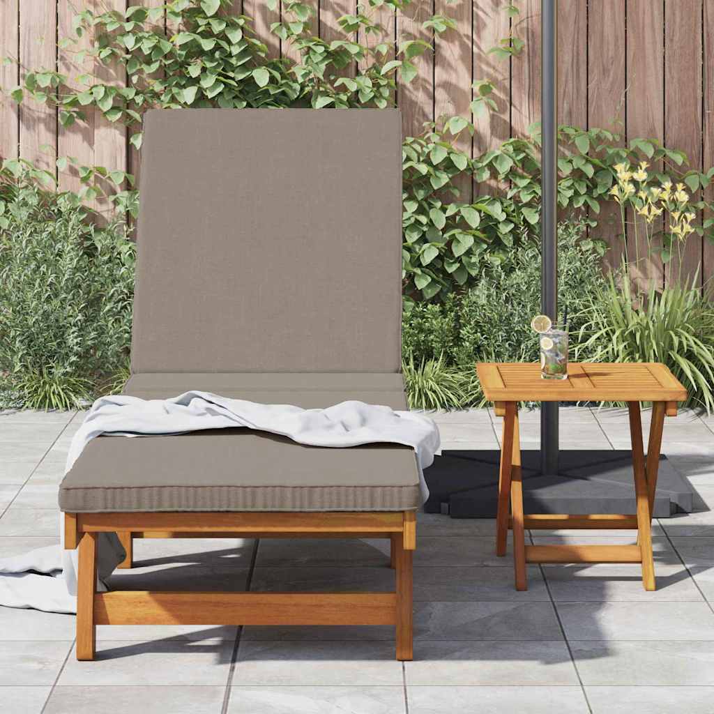 Ligstoel Bruin 199 x 63 x 85 cm Massief Acaciahout