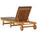 Ligstoel Bruin 199 x 63 x 85 cm Massief Acaciahout