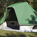 Tipi Tent met dak met opslag Groen 466 x 310 x 240 cm taft