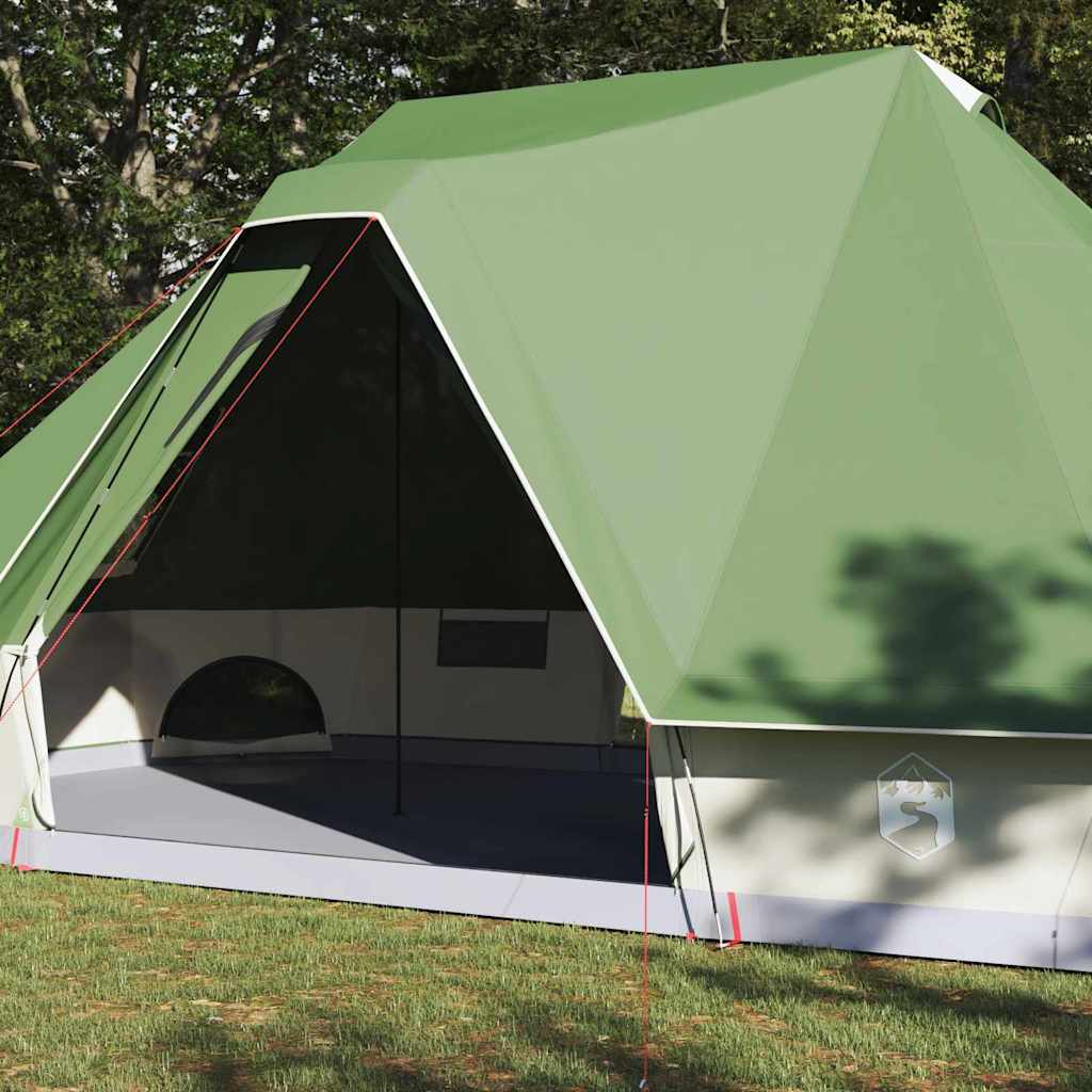 Tipi Tent 10-persoons Groen taft