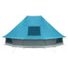 Tipi Tent 10-persoons Blauw taft