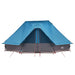 Tipi Tent 10-persoons Blauw taft