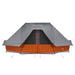 Tipi Tent 10-persoons Grijs en Oranje taft