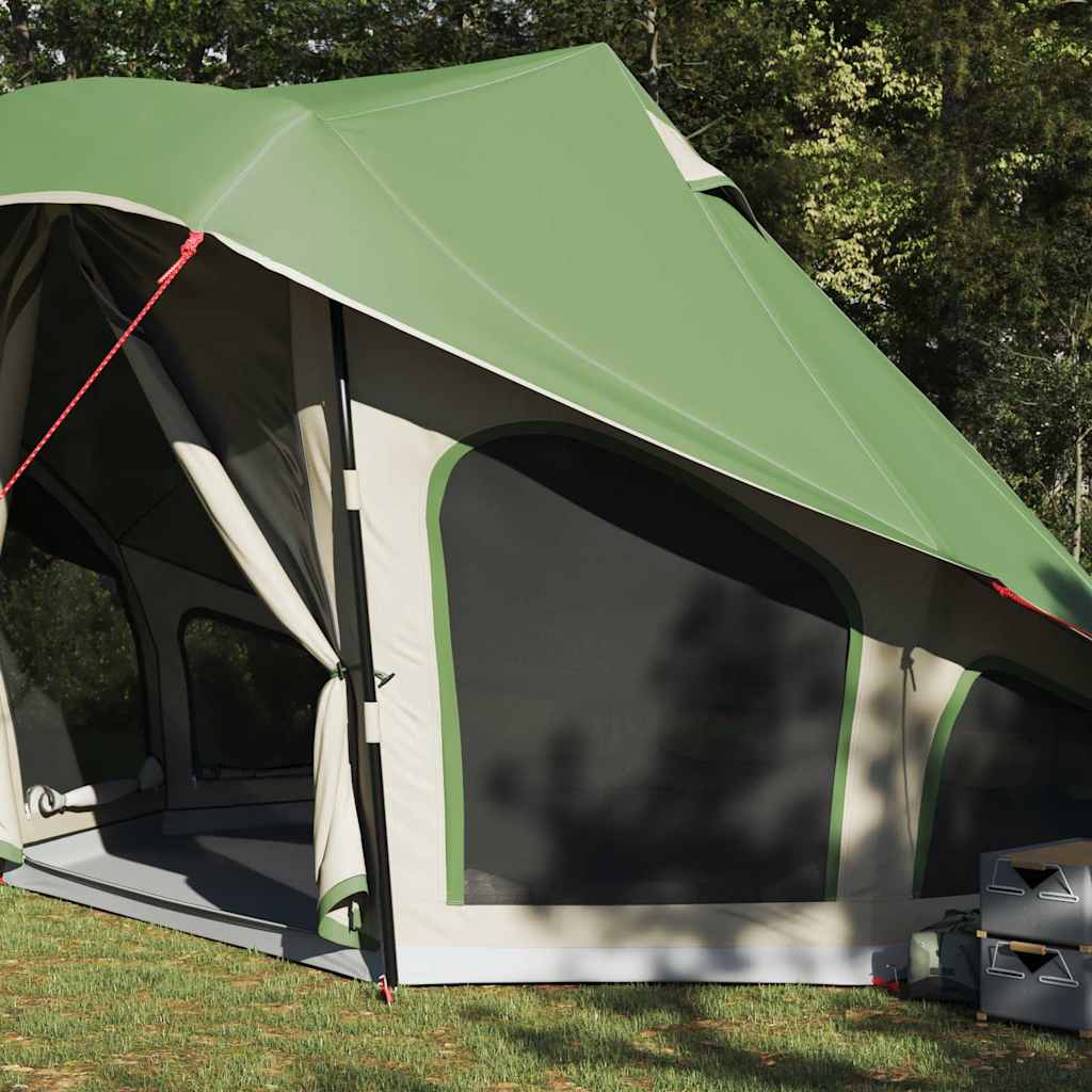 Tipi Tent met dak met opslag Groen 508 x 470 x 300 cm taft