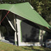 Tipi Tent met dak met opslag Groen 508 x 470 x 300 cm taft