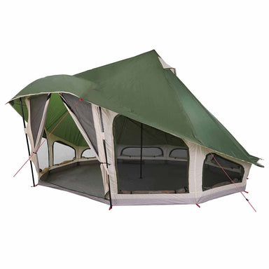 Tipi Tent met dak met opslag Groen 508 x 470 x 300 cm taft
