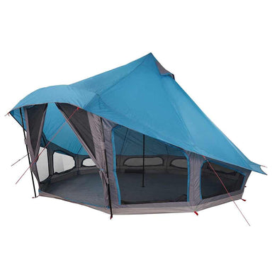 Tipi Tent met dak met opslag Blauw 508 x 470 x 300 cm taft