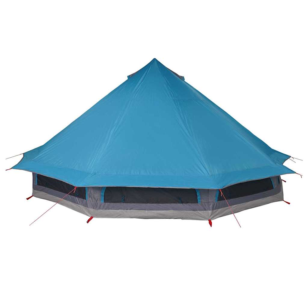 Tipi Tent met dak met opslag Blauw 508 x 470 x 300 cm taft