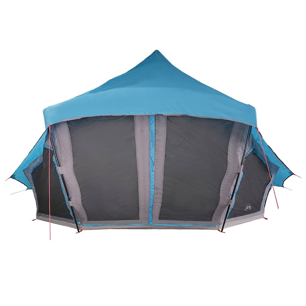 Tipi Tent met dak met opslag Blauw 508 x 470 x 300 cm taft