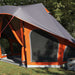 Tipi Tent met dak Grijs en Oranje 508 x 470 x 300 cm taft