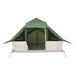 Tipi Tent met dak met opslag Groen 364 x 281 x 257 cm taft