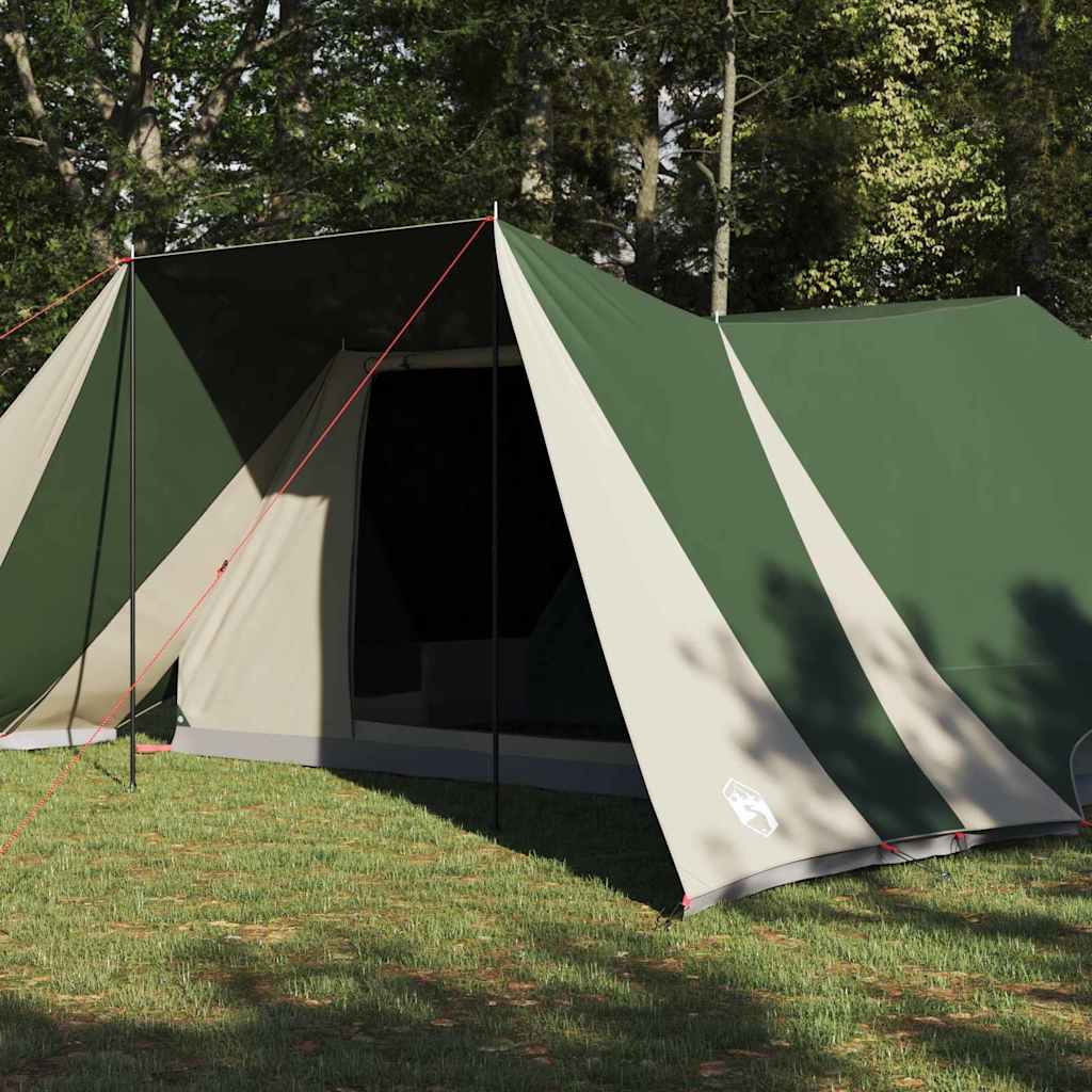 Tipi Tent met dak met opslag Groen 660 x 456 x 200 cm taft