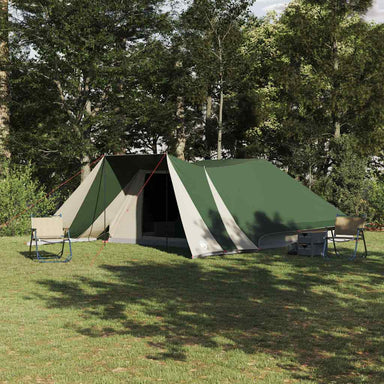 Tipi Tent met dak met opslag Groen 660 x 456 x 200 cm taft