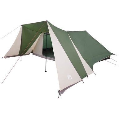 Tipi Tent met dak met opslag Groen 660 x 456 x 200 cm taft