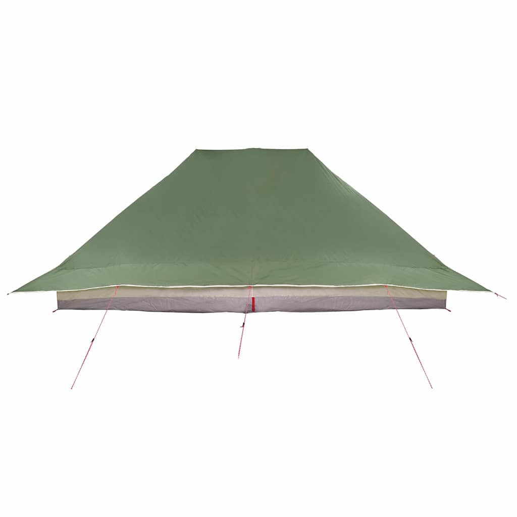 Tipi Tent met dak met opslag Groen 660 x 456 x 200 cm taft