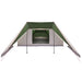 Tipi Tent met dak met opslag Groen 660 x 456 x 200 cm taft