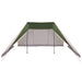 Tipi Tent met dak met opslag Groen 660 x 456 x 200 cm taft