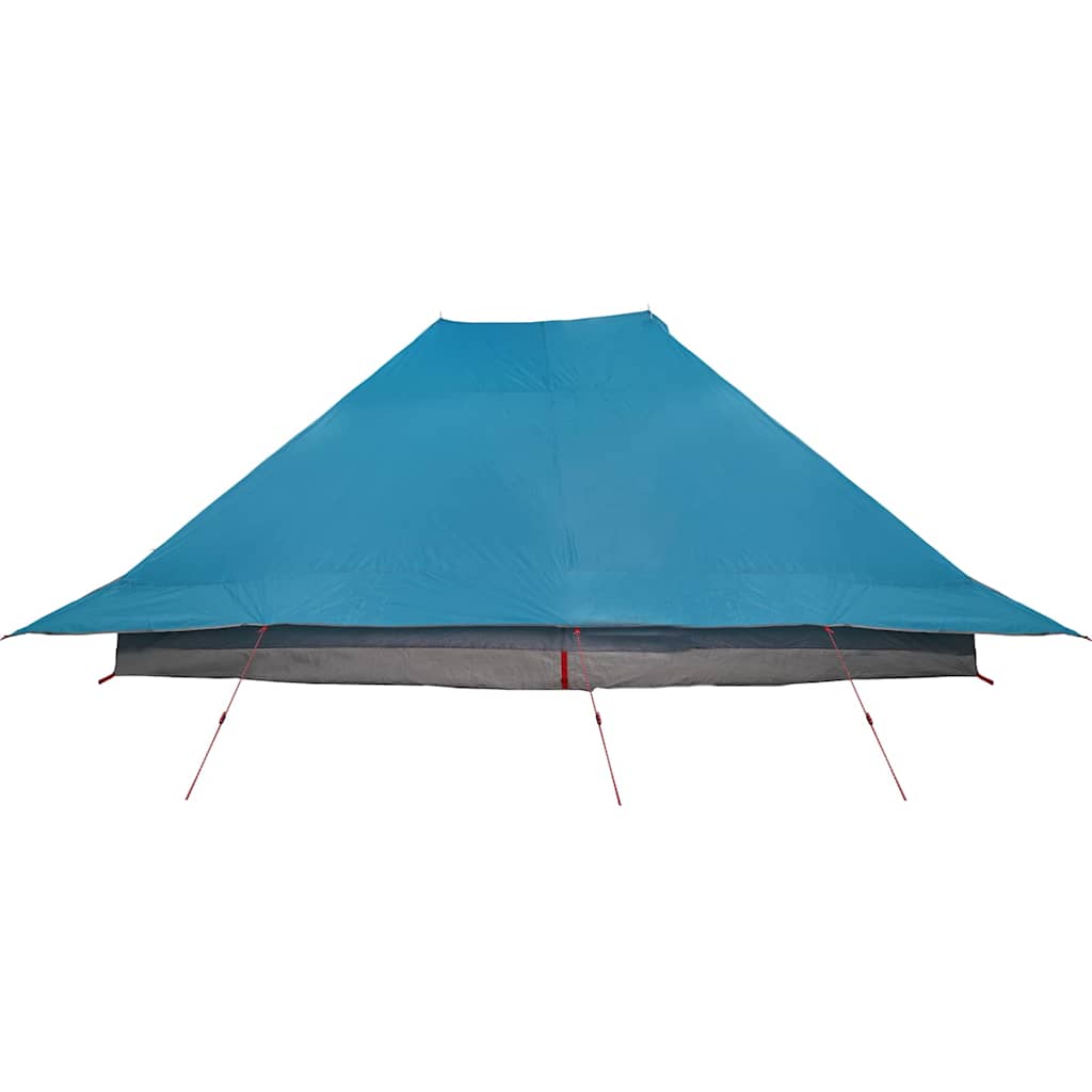 Tipi Tent met dak met opslag Blauw 660 x 456 x 200 cm taft