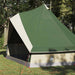 Tipi Tent met dak met opslag Groen 400 x 346 x 250 cm taft