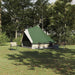 Tipi Tent met dak met opslag Groen 400 x 346 x 250 cm taft