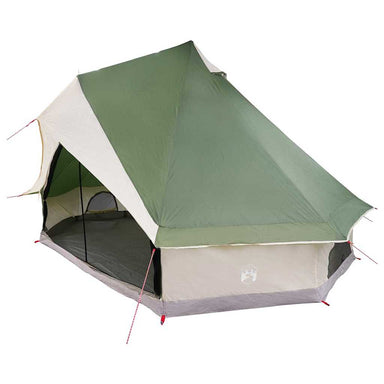 Tipi Tent met dak met opslag Groen 400 x 346 x 250 cm taft