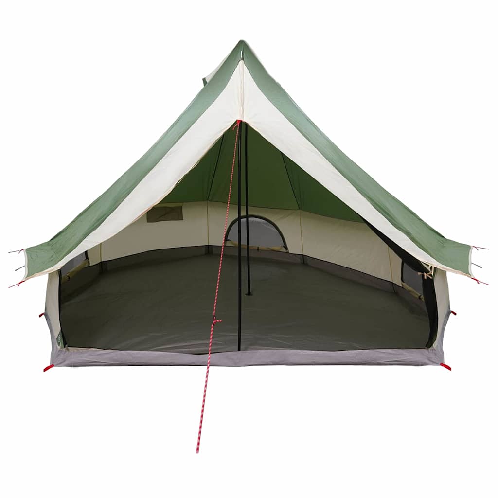 Tipi Tent met dak met opslag Groen 400 x 346 x 250 cm taft