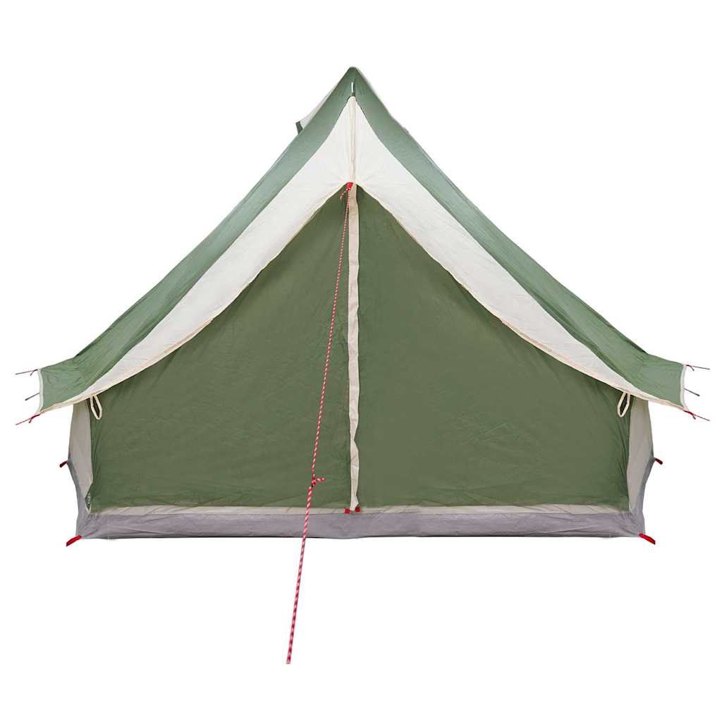 Tipi Tent met dak met opslag Groen 400 x 346 x 250 cm taft
