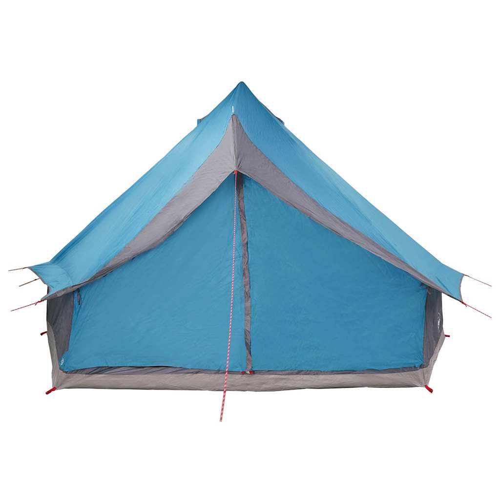 Tipi Tent met dak met opslag Blauw 400 x 346 x 250 cm taft