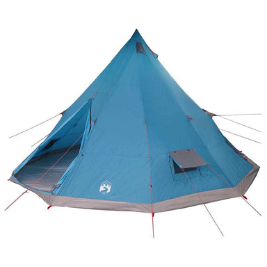 Tipi Tent met dak met opslag Blauw 560 x 560 x 300 cm taft
