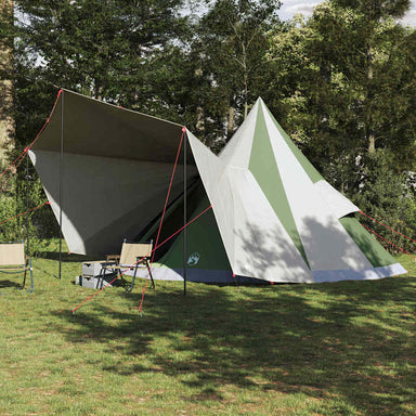 Tipi Tent met dak met opslag Groen 510 x 690 x 330 cm taft