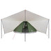 Tipi Tent met dak met opslag Groen 510 x 690 x 330 cm taft